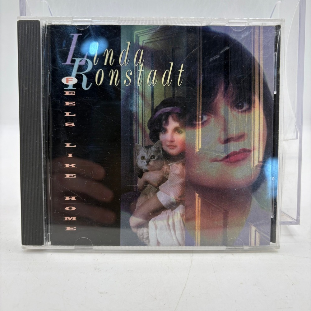 Linda Ronstadt Feels‎ Like Home CD 1995 Elektra 61703-2 Folk Country Rock Music